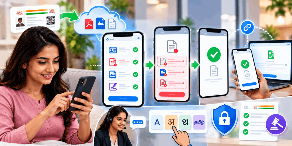 fix KYC and document upload