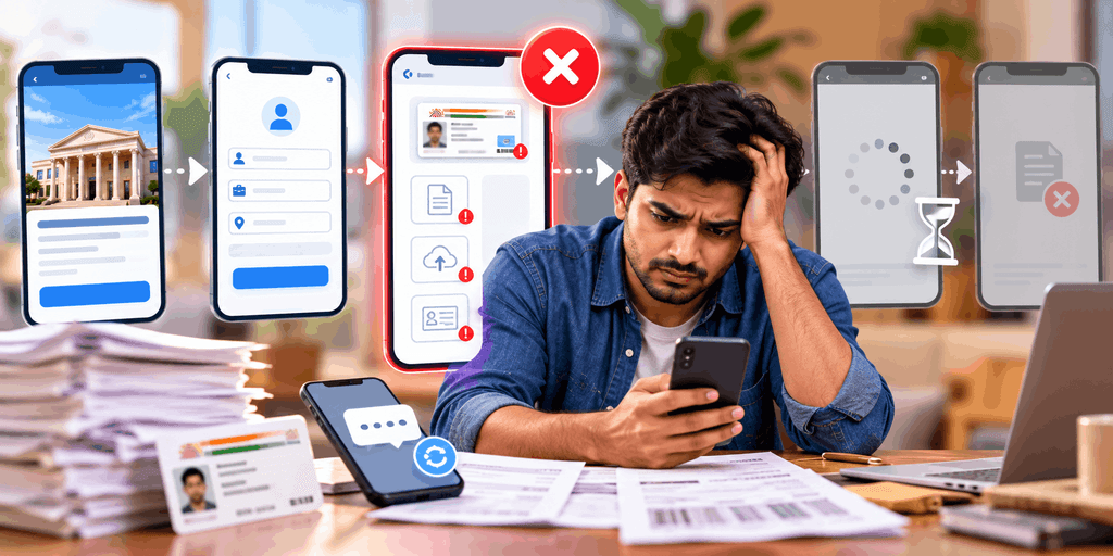 loan applications actually drop off